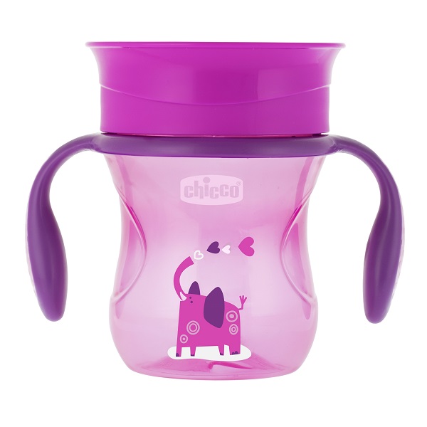 CHICCO TAZZA PERFECT 360 ROSA 12 MESI - dottorbianchi.it