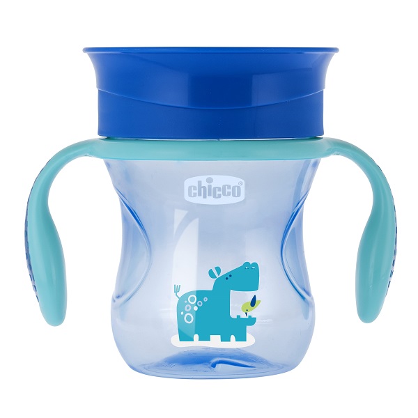 CHICCO TAZZA PERFECT 360 AZZURRA 12 MESI - dottorbianchi.it