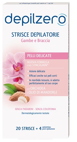 DEPILZERO STRISCE GAMBE BRACCIA 20 PEZZI - dottorbianchi.it