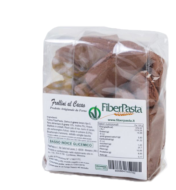 FIBERPASTA FROLLINI AL CACAO 250 G - dottorbianchi.it