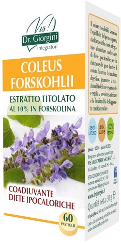COLEUS FORSKOHLII ESTRATTO TITOLATO 60 PASTIGLIE - dottorbianchi.it