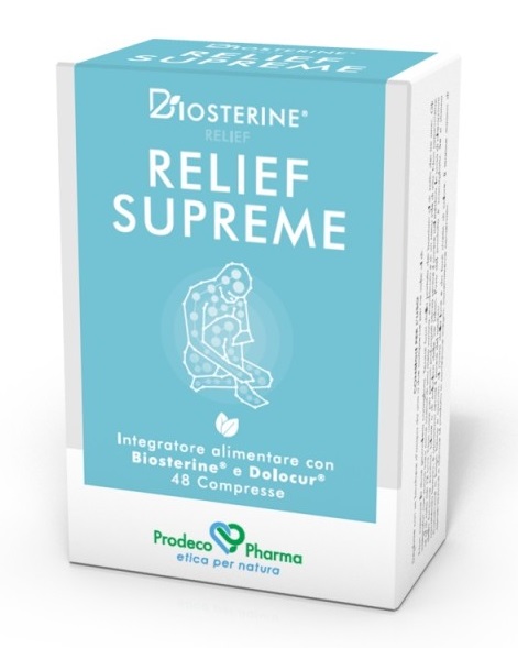 BIOSTERINE RELIEF SUPREME 48 COMPRESSE - dottorbianchi.it