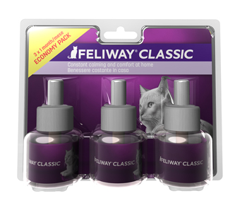 FELIWAY CLASSIC 3 RICARICHE DA 48 ML - dottorbianchi.it