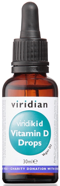 VIRIDIAN VIRIDIKID VITAMIN D3 400UI GOCCE 30ML - dottorbianchi.it