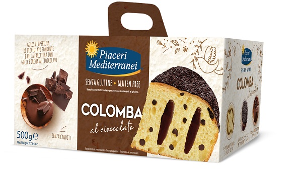 PIACERI MEDITERRANEI COLOMBA CIOCCOLATO 500 G - dottorbianchi.it
