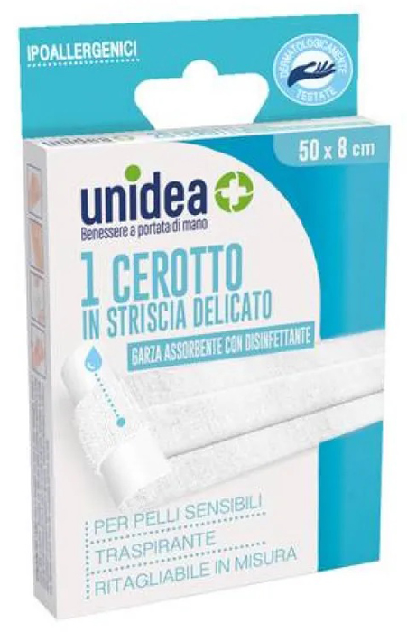 MEDICAZIONE IN STRISCIA UNIDEA TESSUTO NON TESSUTO 50 X 8 CM - dottorbianchi.it