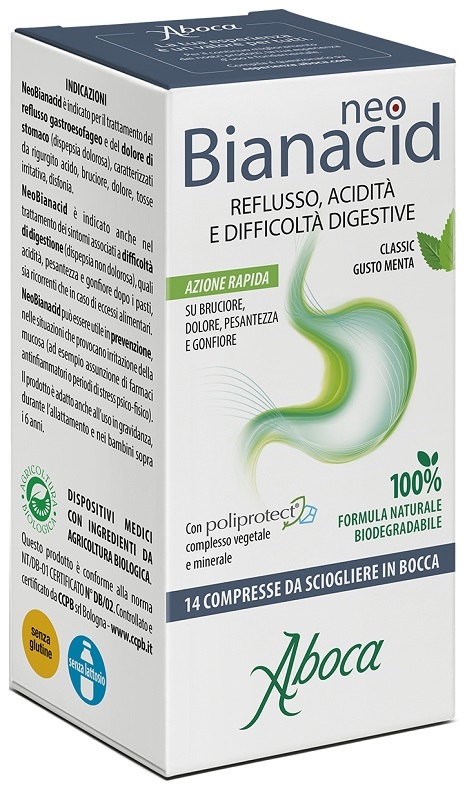 NEOBIANACID 14 COMPRESSE MASTICABILI - dottorbianchi.it