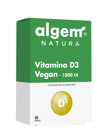 VITAMINA D3 VEGAN 1000 UI 60 CAPSULE - dottorbianchi.it