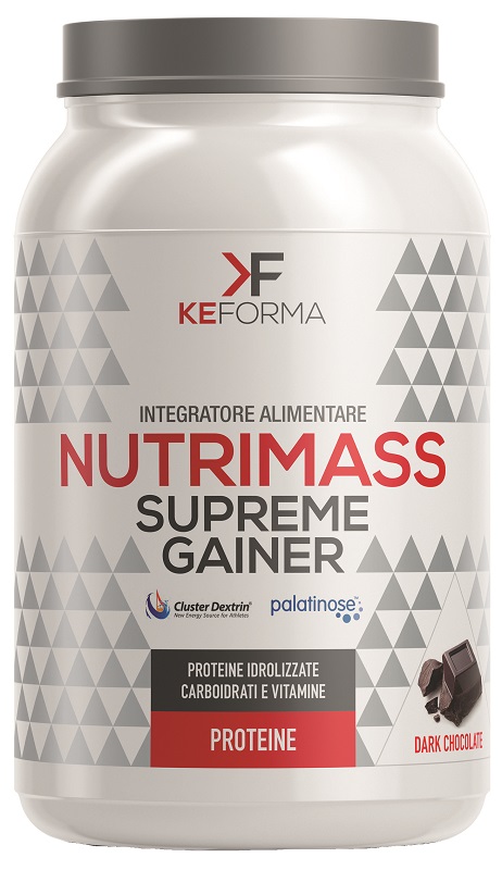 NUTRIMASS SUPREME GAINER DARK CHOCOLATE 1,5 KG - dottorbianchi.it