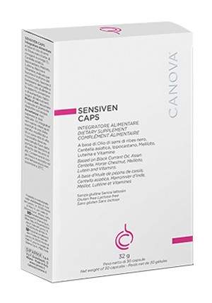 CANOVA SENSIVEN CAPS 30 COMPRESSE - dottorbianchi.it