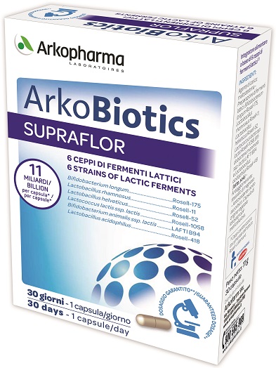 ARKOBIOTICS SUPRAFLOR 30 CAPSULE - dottorbianchi.it