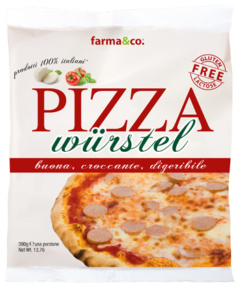 FARMA&CO PIZZA AI WURSTEL 390 G - dottorbianchi.it