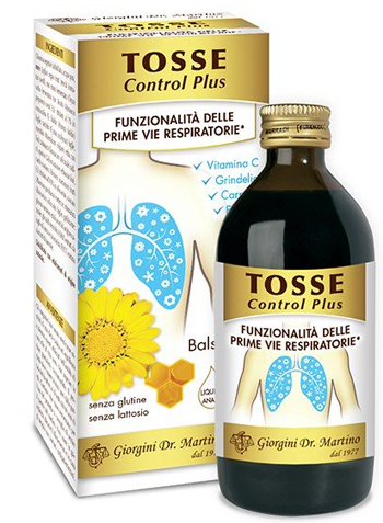 TOSSE CONTROL PLUS 200 ML LIQUIDO ANALCOLICO - dottorbianchi.it