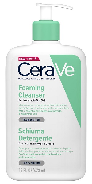 CERAVE SCHIUMA DETERGENTE VISO 473 ML - dottorbianchi.it