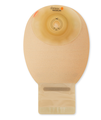 SACCA ILEOSTOMIA DANSAC NOVALIFE 1 SOFT CONVEX FONDO APERTO MONOPEZZO MAXI 15-24 MM NON STERILE 10 PEZZI - dottorbianchi.it