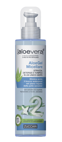 ALOEVERA2 ALOEGEL MICELLARE 200 ML - dottorbianchi.it