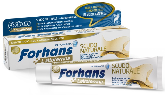 FORHANS DENTIFRICIO SCUDO NATURALE 75 ML - dottorbianchi.it