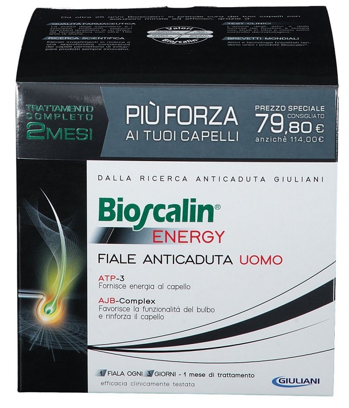 BIOSCALIN ENERGY FIALE DOPPIA TAGLIO PREZZO - dottorbianchi.it