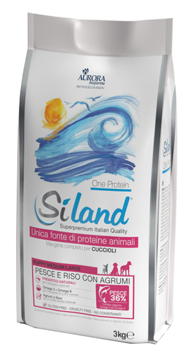 SILAND PUPPY MEDIUM/LARGE PESCE 3 KG - dottorbianchi.it