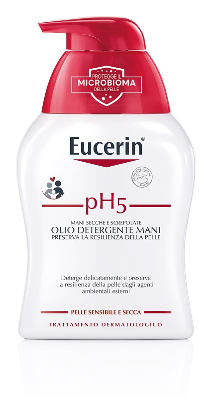EUCERIN PH5 OLIO DETERGENTE MANI SECCHE E SCREPOLATE 250 ML - dottorbianchi.it