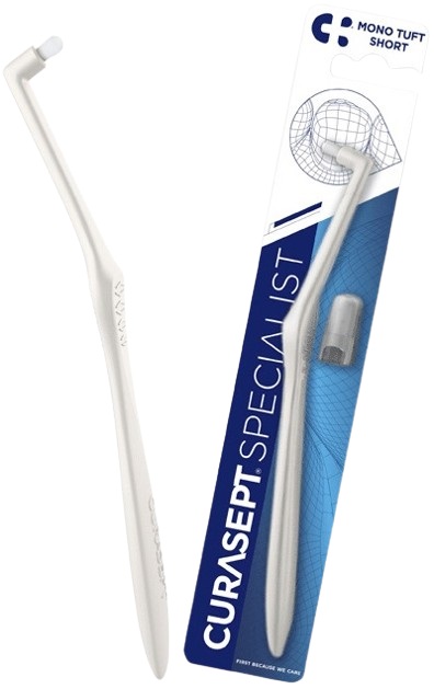CURASEPT SPAZZOLINO SPECIALIST MONO TUFT SHORT - dottorbianchi.it