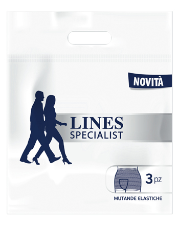 LINES SPECIALIST MUTANDA ELASTICA S 3 PEZZI - dottorbianchi.it