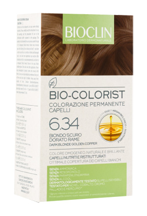 BIOCLIN BIO COLORIST 6,34 BIONDO SCURO DORATO RAME - dottorbianchi.it