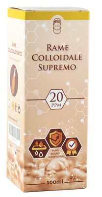 RAME COLLOIDALE SUPREMO 20PPM 100 ML - dottorbianchi.it