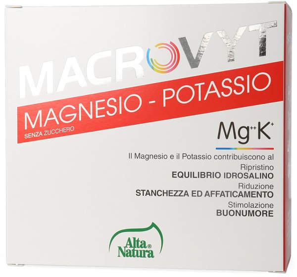 MACROVYT MAGNESIO/POTASSIO 18 BUSTINE - dottorbianchi.it