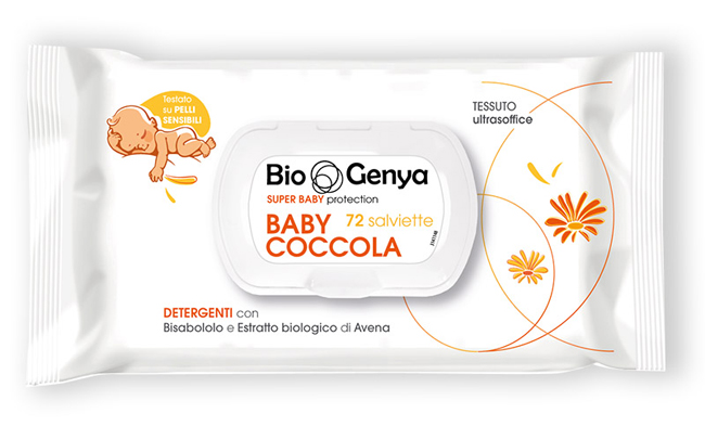 BIOGENYA SUPER BABY PROTECTION 72 SALVIETTE BABY COCCOLA DETERGENTI - dottorbianchi.it