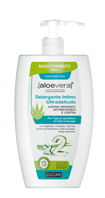 ALOEVERA2 DETERGENTE INTIMO ULTRADELICATO 400 ML - dottorbianchi.it