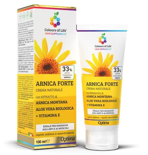COLOURS OF LIFE SKIN SUPPLEMENT ARNICA FORTE 33% CREMA 100 ML - dottorbianchi.it
