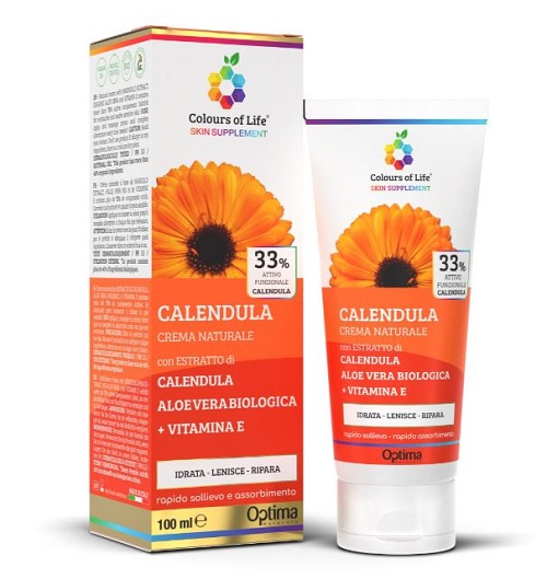 COLOURS OF LIFE SKIN SUPPLEMENT CALENDULA CREMA 100 ML - dottorbianchi.it