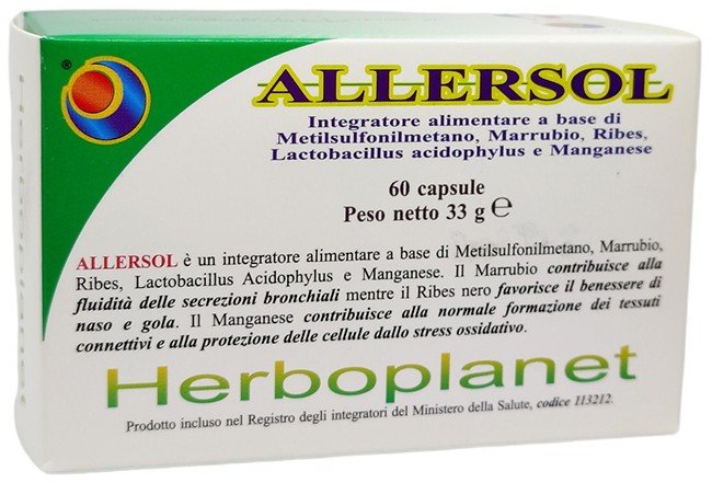 ALLERSOL 60 CAPSULE - dottorbianchi.it