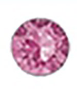 ORECCHINI STERILI IN175C NIOBIO CRIST ROSA - dottorbianchi.it