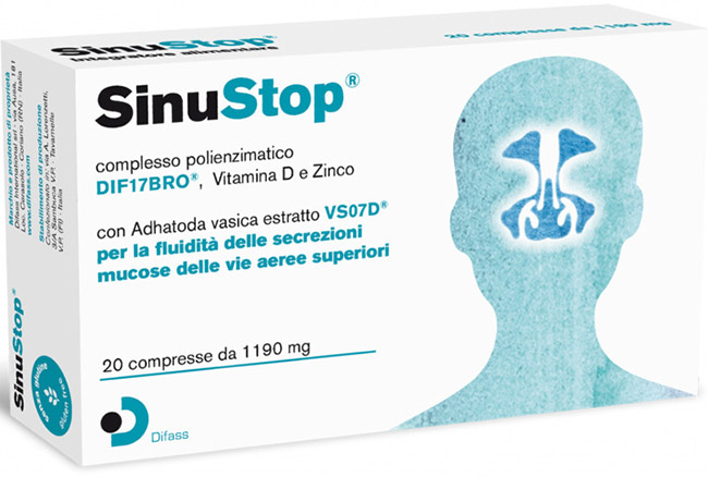 SINUSTOP 20 COMPRESSE DA 1190 MG - dottorbianchi.it