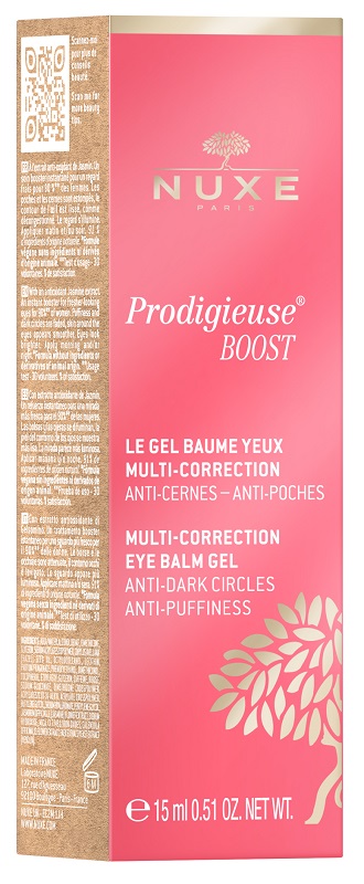 NUXE CREME PRODIGIEUSE BOOST GEL BALSAMO OCCHI MULTI-CORRETTIVO 15 ML - dottorbianchi.it