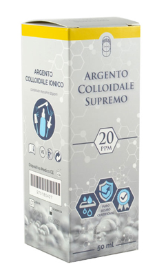 ARGENTO COLLOIDALE SUPREMO 20PPM CERTIFICATO SPRAY CON CONTAGOCCE + EROGATORE NASO + EROGATORE GOLA + EROGATORE PELLE - dottorbianchi.it