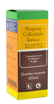 ARGENTO COLLOIDALE IONICO 40PPM CERTIFICATO SPRAY CON CONTAGOCCE 100 ML - dottorbianchi.it