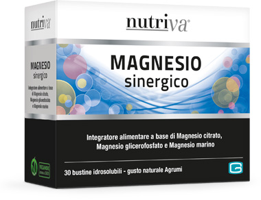 NUTRIVA MAGNESIO SINERGICO 66 G - dottorbianchi.it