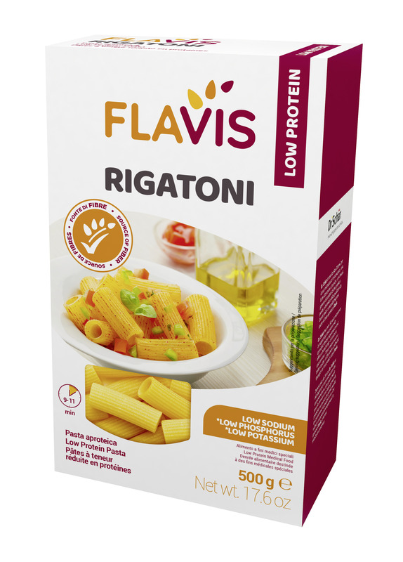 FLAVIS RIGATONI APROTEICI 500 G - dottorbianchi.it