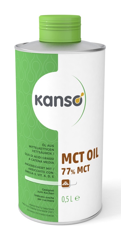 KANSO MCT OIL 77% OLIO DI ACIDI GRASSI 500 ML - dottorbianchi.it
