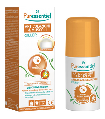 PURESSENTIEL ROLLER ARTICOLAZIONI MUSCOLI 75 ML - dottorbianchi.it