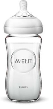 AVENT BIBERON NATURAL VETRO 240ML - dottorbianchi.it