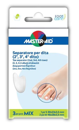 SEPARATORE DITA MASTER-AID 1 S + 2 M 3 PEZZI - dottorbianchi.it