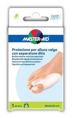 PROTEZIONE MASTER-AID PER ALLUCE VALGO CON SEPARATORE DITA INTEGRATO 1 PEZZO - dottorbianchi.it