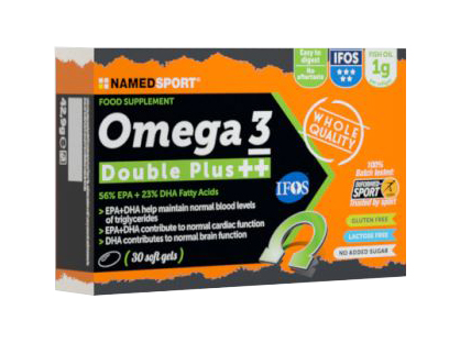 OMEGA 3 DOUBLE PLUS++ 30 SOFT GEL - dottorbianchi.it