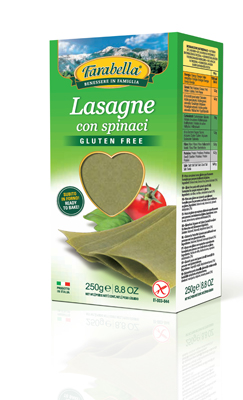 FARABELLA I REGIONALI LASAGNE CON SPINACI 250 G - dottorbianchi.it