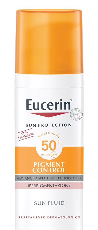 EUCERIN SUN PROTECTION SPF 50+ PIGMENT CONTROL SUN FLUID 50 ML - dottorbianchi.it