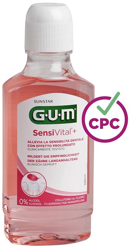 GUM SENSIVITAL + COLLUTORIO 300 ML - dottorbianchi.it